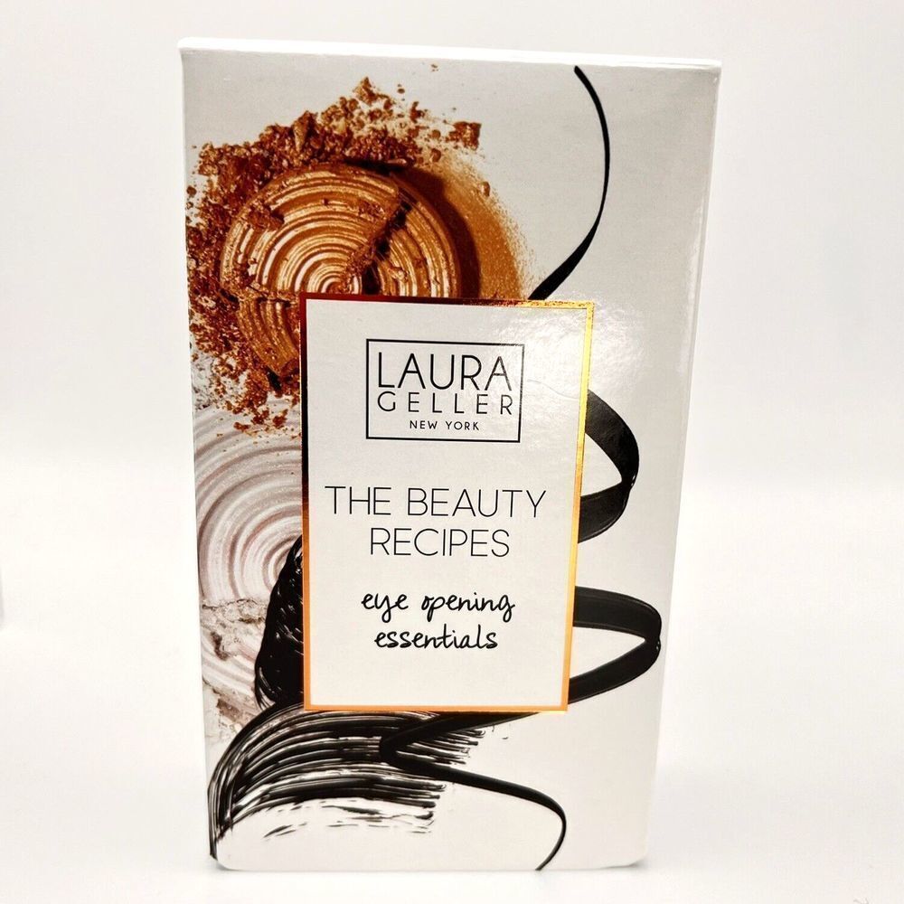 Laura Geller DramaLASH Mascara, Eyeliner, Eyeshadow/Illuminator 4-PIECE SET! - Picture 15 of 16